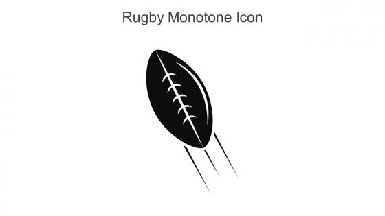 Rugby Monotone Icon In Powerpoint Pptx Png And Editable Eps Format