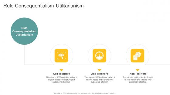 Rule Consequentialism Utilitarianism In Powerpoint And Google Slides Cpb