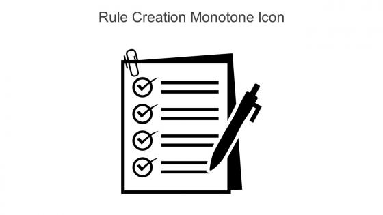 Rule Creation Monotone Icon In Powerpoint Pptx Png And Editable Eps Format