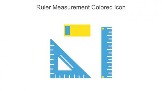Ruler Measurement Colored Icon In Powerpoint Pptx Png And Editable Eps Format