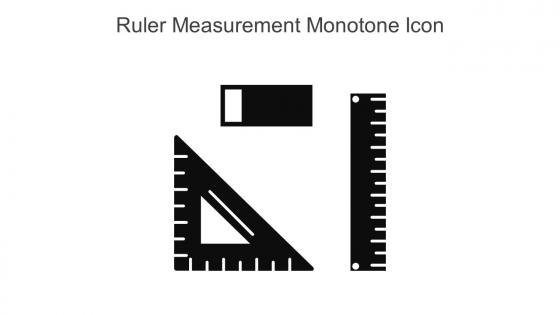 Ruler Measurement Monotone Icon In Powerpoint Pptx Png And Editable Eps Format