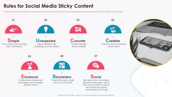 Rules For Social Media Sticky Content Media Platform Playbook