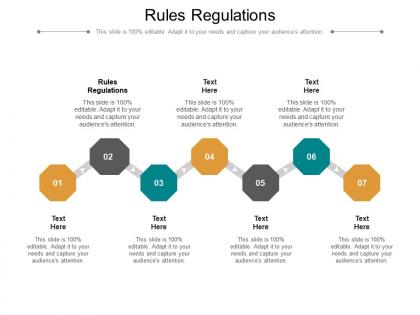 Rules regulations ppt powerpoint presentation pictures graphics tutorials cpb