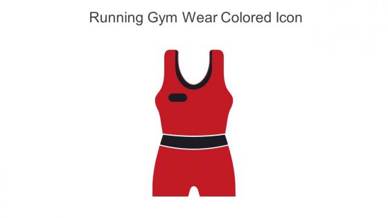 Running Gym Wear Colored Icon In Powerpoint Pptx Png And Editable Eps Format