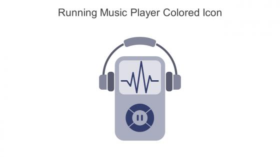 Running Music Player Colored Icon In Powerpoint Pptx Png And Editable Eps Format