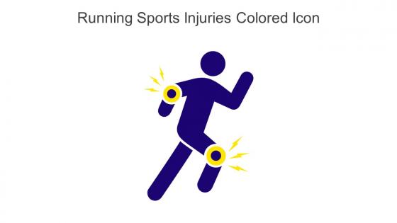 Running Sports Injuries Colored Icon In Powerpoint Pptx Png And Editable Eps Format