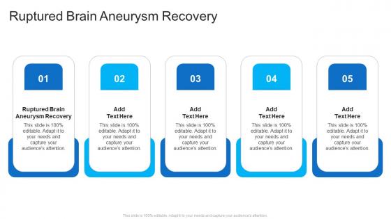 Ruptured Brain Aneurysm Recovery In Powerpoint And Google Slides Cpb