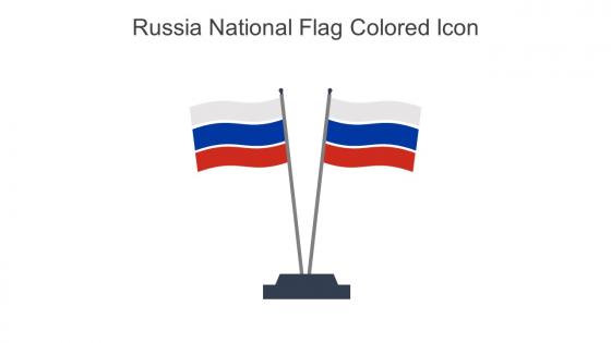Russia National Flag Colored Icon In Powerpoint Pptx Png And Editable Eps Format