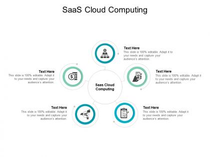Saas cloud computing ppt powerpoint presentation outline guidelines cpb