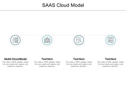 Saas cloud model ppt powerpoint presentation professional portfolio cpb