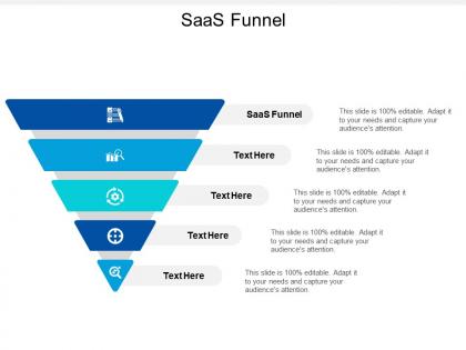 Saas funnel ppt powerpoint presentation professional example introduction cpb
