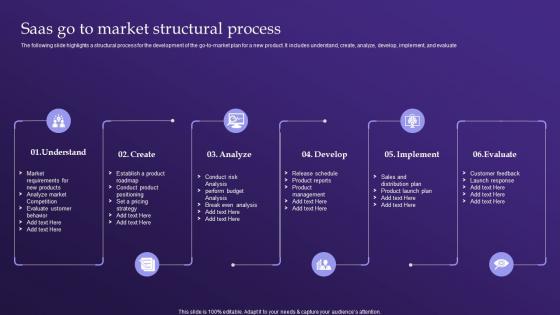 Saas Go To Market Structural Process