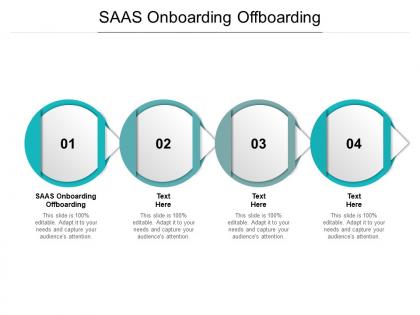 Saas onboarding offboarding ppt powerpoint presentation infographic cpb