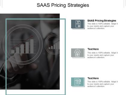 Saas pricing strategies ppt powerpoint presentation slides graphics design cpb