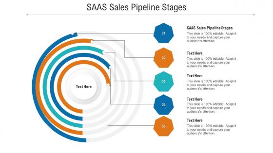 Saas sales pipeline stages ppt powerpoint presentation visuals cpb