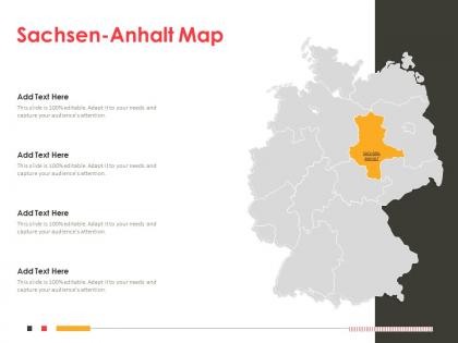 Sachsen anhalt map powerpoint presentation ppt template