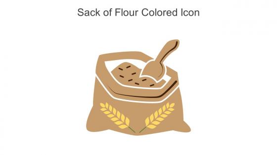 Sack Of Flour Colored Icon In Powerpoint Pptx Png And Editable Eps Format