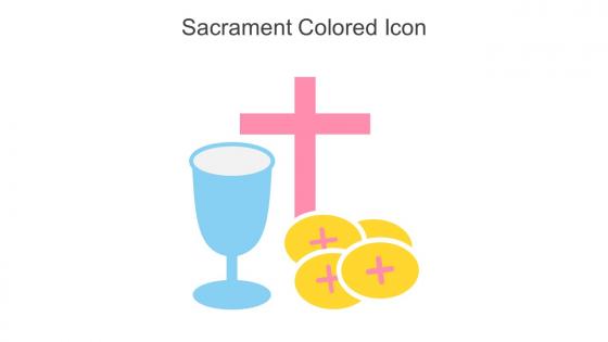 Sacrament Colored Icon In Powerpoint Pptx Png And Editable Eps Format
