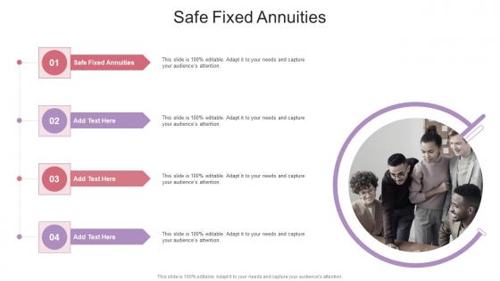 Safe Fixed Annuities In Powerpoint And Google Slides Cpb