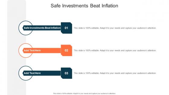 Safe Investments Beat Inflation In Powerpoint And Google Slides Cpb
