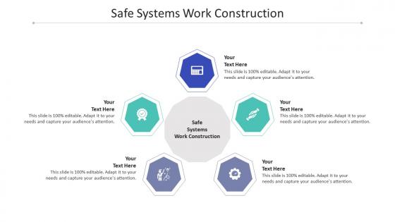 Safe systems work construction ppt powerpoint presentation ideas shapes cpb