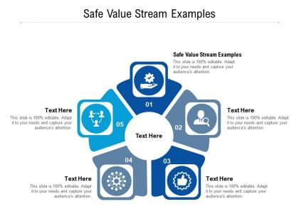 Safe value stream examples ppt powerpoint presentation infographics visuals cpb