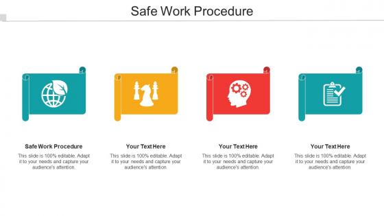 Safe Work Procedure Ppt Powerpoint Presentation Gallery Rules Cpb