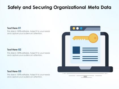Safely and securing organizational meta data