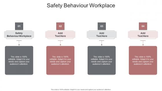 Safety Behaviour Workplace In Powerpoint And Google Slides Cpb