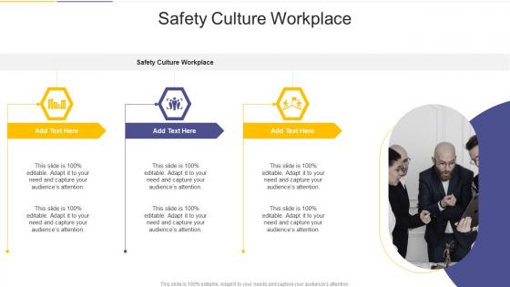 Safety Culture Workplace In Powerpoint And Google Slides Cpb