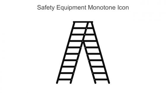 Safety Equipment Monotone Icon In Powerpoint Pptx Png And Editable Eps Format