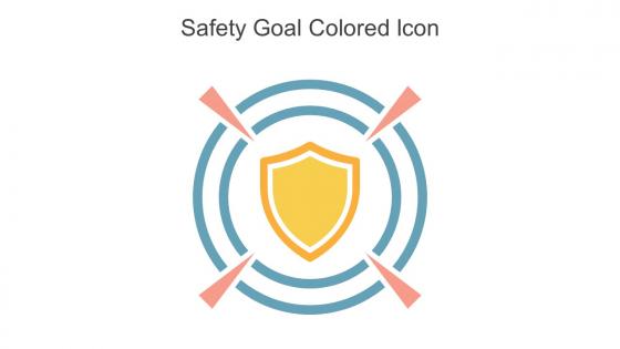 Safety Goal Colored Icon In Powerpoint Pptx Png And Editable Eps Format