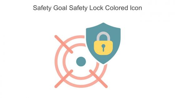 Safety Goal Safety Lock Colored Icon In Powerpoint Pptx Png And Editable Eps Format