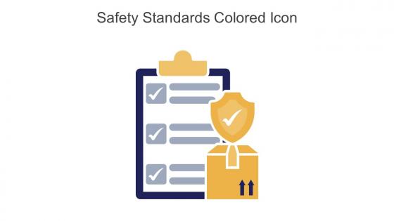 Safety Standards Colored Icon In Powerpoint Pptx Png And Editable Eps Format