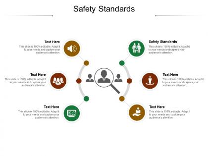 Safety standards ppt powerpoint presentation summary graphics pictures cpb