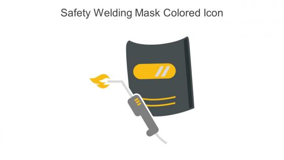 Safety Welding Mask Colored Icon In Powerpoint Pptx Png And Editable Eps Format