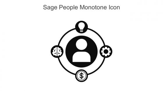 Sage People Monotone Icon In Powerpoint Pptx Png And Editable Eps Format