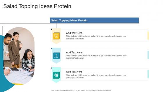Salad Topping Ideas Protein In Powerpoint And Google Slides Cpb