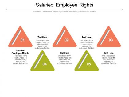 Salaried employee rights ppt powerpoint presentation diagram images cpb