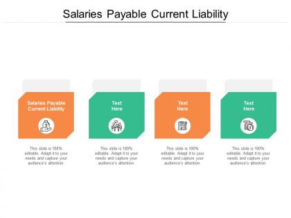 Salaries payable current liability ppt powerpoint presentation infographic template microsoft cpb