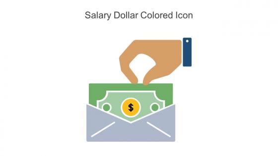 Salary Dollar Colored Icon In Powerpoint Pptx Png And Editable Eps Format