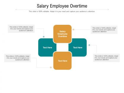 Salary employee overtime ppt powerpoint presentation portfolio diagrams cpb