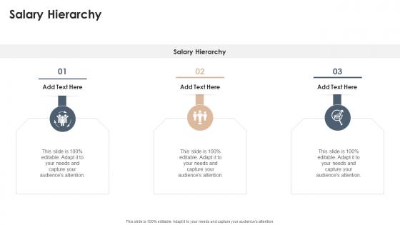 Salary Hierarchy In Powerpoint And Google Slides Cpb