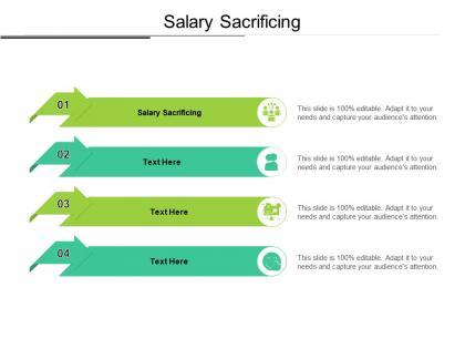 Salary sacrificing ppt powerpoint presentation portfolio format ideas cpb