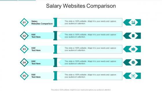 Salary Websites Comparison In Powerpoint And Google Slides Cpb
