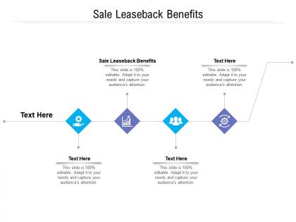 Sale leaseback benefits ppt powerpoint presentation layouts templates cpb