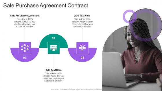 Sale Purchase Agreement Contract In Powerpoint And Google Slides Cpb