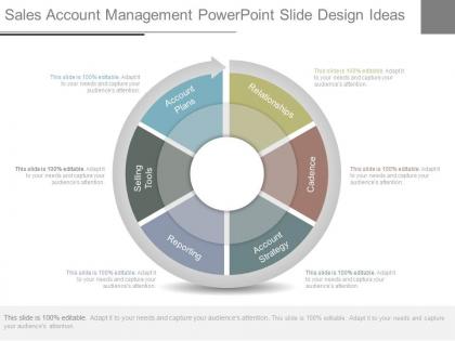 Sales account management powerpoint slide design ideas