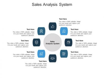 Sales analysis system ppt powerpoint presentation professional slides cpb
