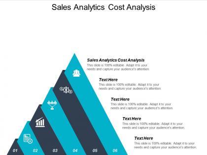 Sales analytics cost analysis ppt powerpoint presentation inspiration graphics cpb